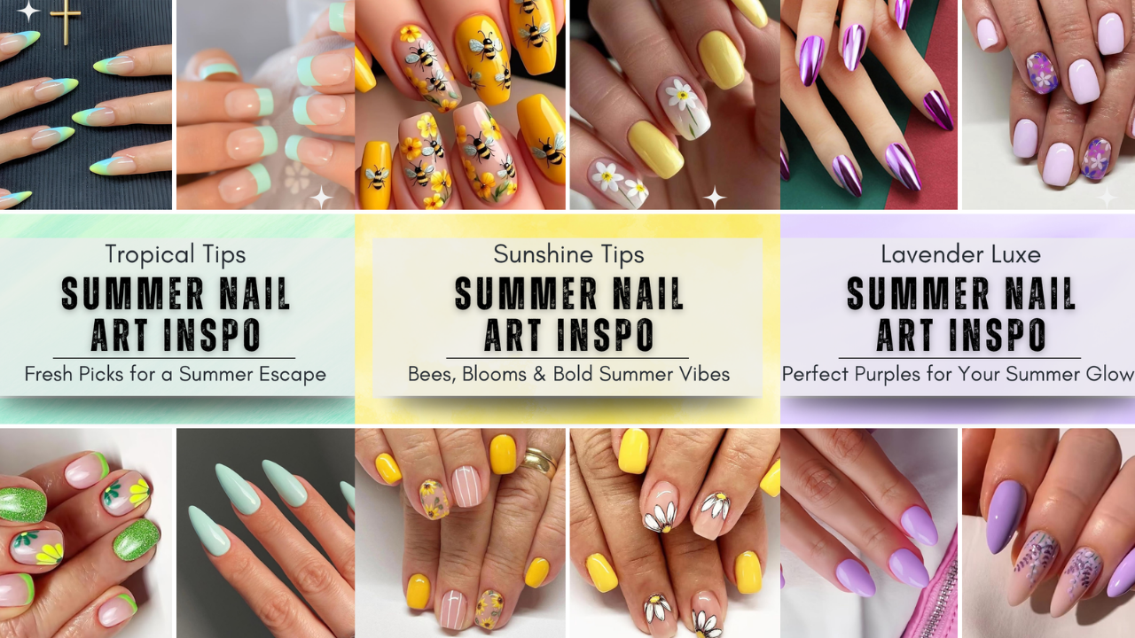 Summer Nail Art Inspo | Summer Vibes | Summer Colors