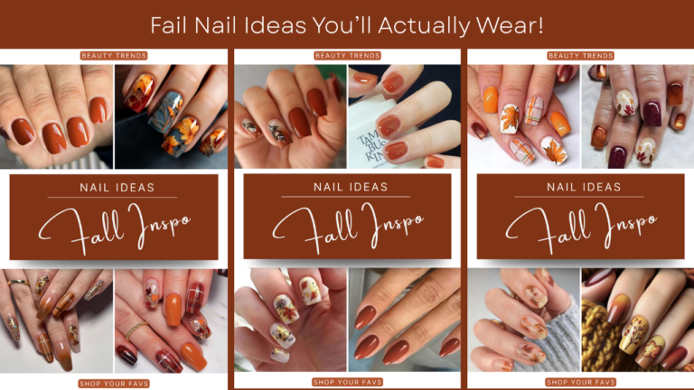 Caramel nails fall 2025 – warm golden-brown nail ideas with glossy, glitter, and ombré press-on sets for cozy autumn inspiration.