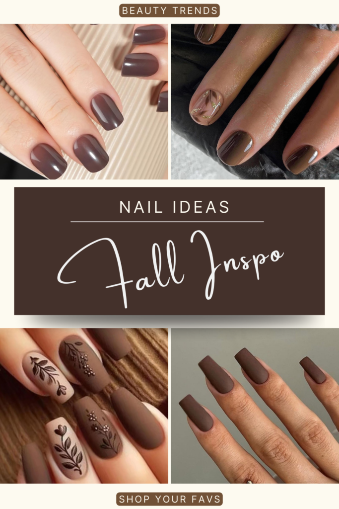 Nail Ideas - Fall Inspo 2025 - Taupe